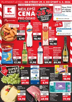 Náhled nabídky: Kaufland Kaufland leták - Brno platný od 29.04.2026