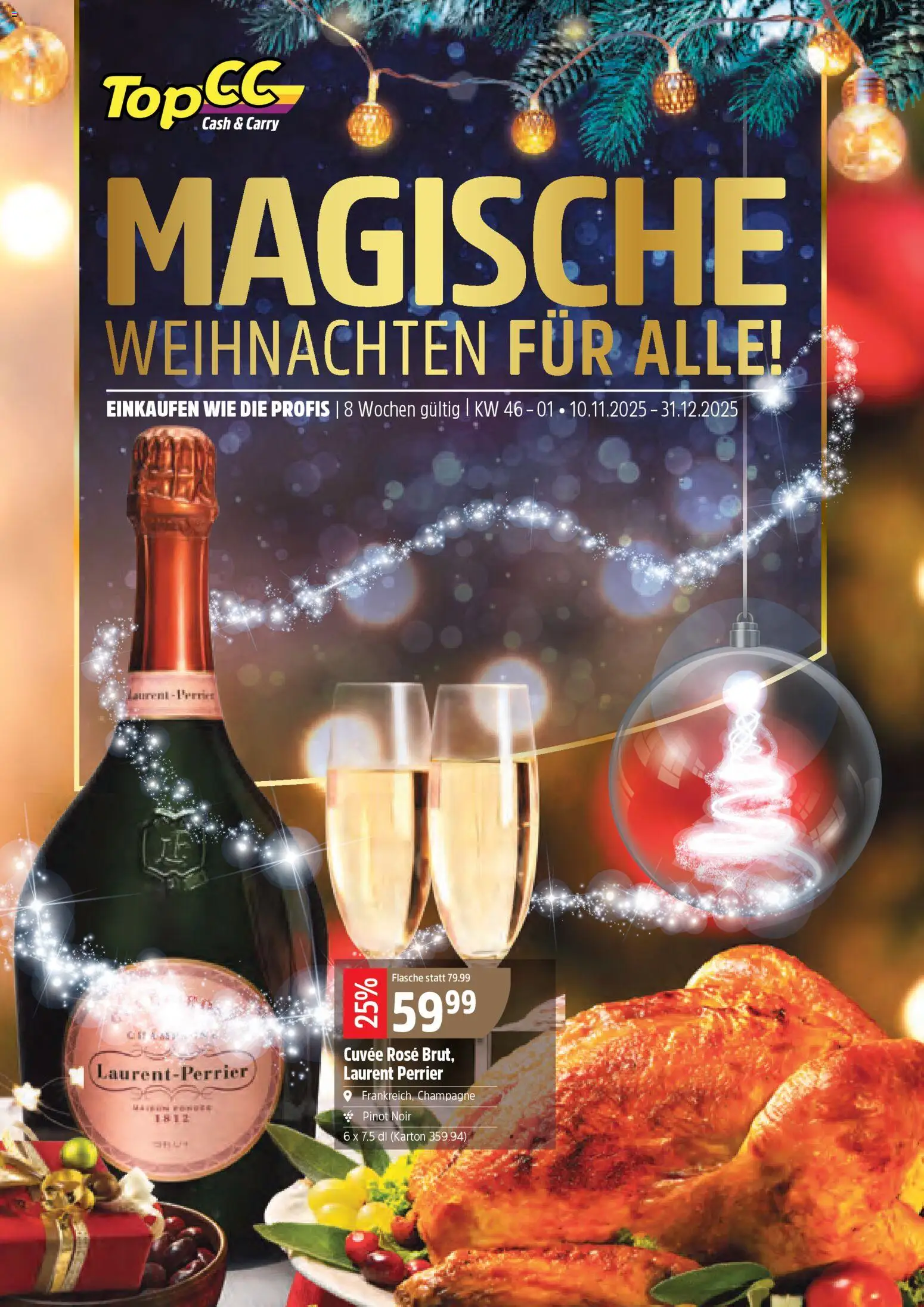 Vorschau des Merkblatts Aktionen Weihnachten vom Shop TopCC gültig von 10.11.2025 bis 31.12.2025 - Top