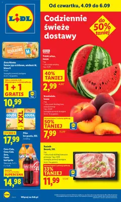Pogląd gazetki "Gazetka" ze sklepu Lidl ważnej od 04.09.2025
