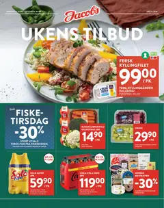 Forhåndsvis Jacobs kundeavis fra butikk Jacobs gyldig fra 16/03/2026