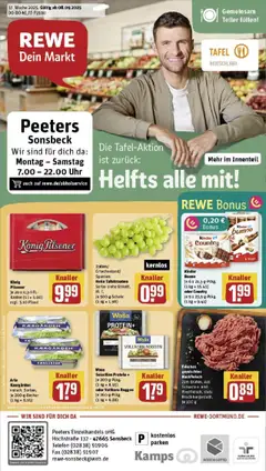 Vorschau von dem Prospekt des Geschäftes Rewe, gültig ab dem 07.09.2025