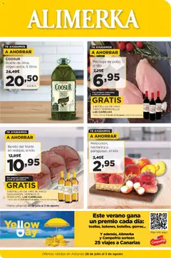 Vista previa del folleto de la tienda Alimerka válido desde el 28/07/2025 