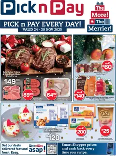 Preview of Pick n Pay flyer valid from 24/11/2025
