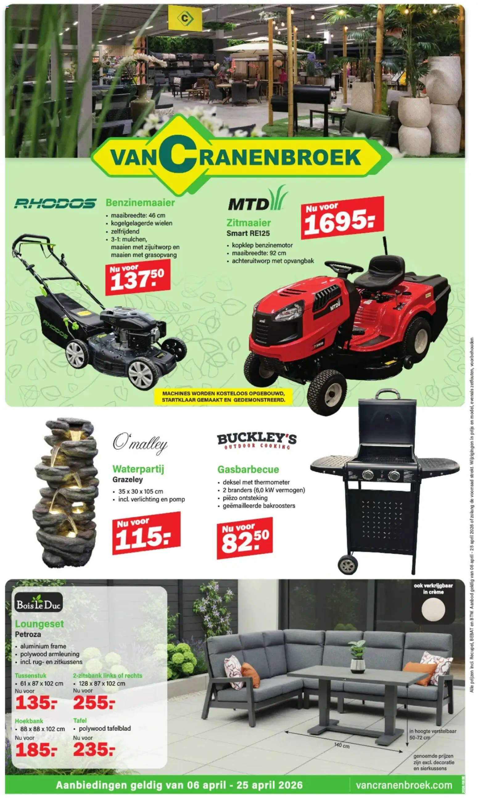 Voorbeeld van Van Cranenbroek Folder van winkel Van Cranenbroek geldig vanaf 06/04/2026