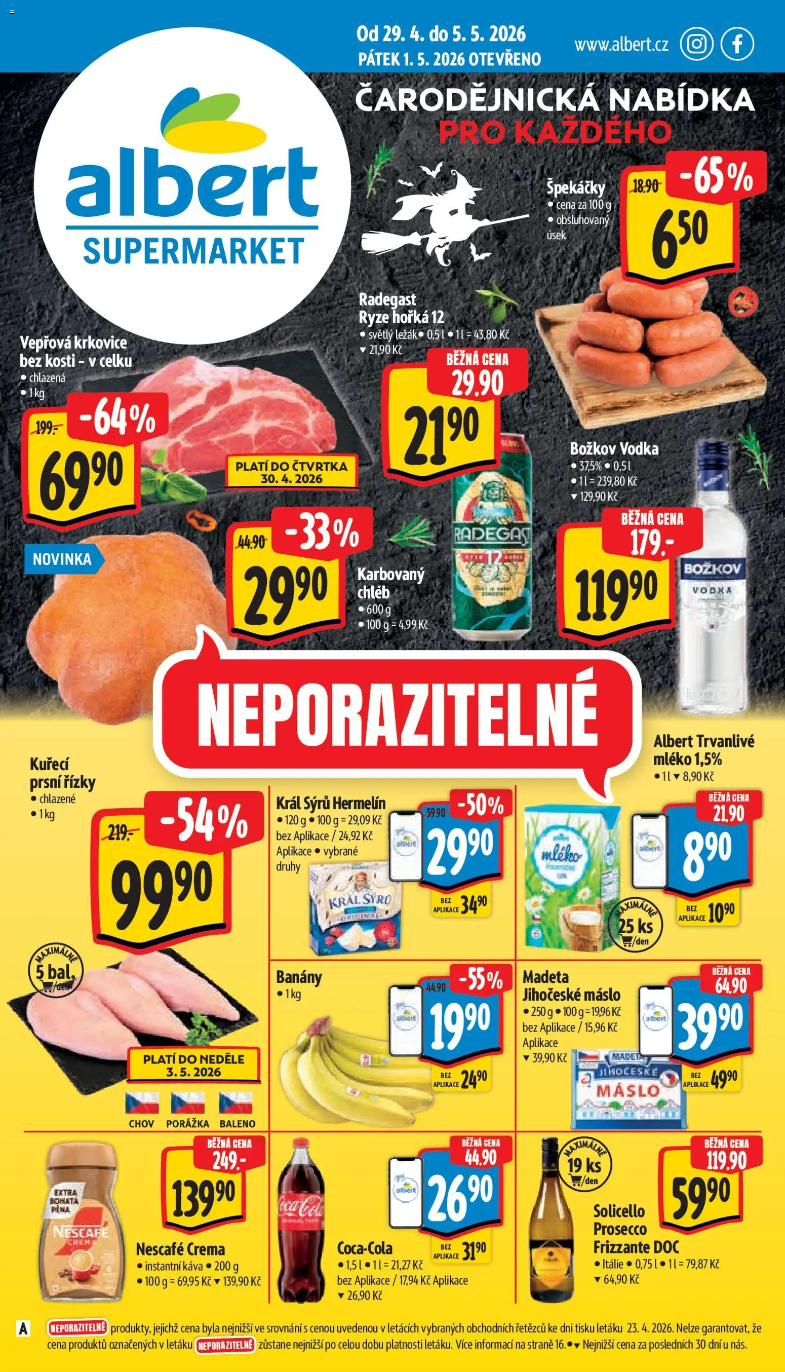 Náhled nabídky: Albert Albert leták - Supermarket platný od 29.04.2026