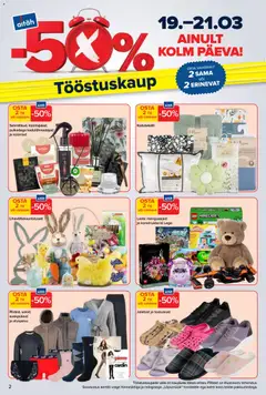 Maxima kliendilehe eelvaade alates 19.03.2026