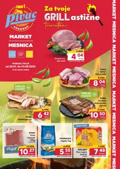 Pregled letka Katalog trgovine Pivac vrijedi od 28.07.2025