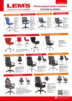 Previzualizarea de cataloage: Lem’s Catalog - Scaune de birou valabil de la 17.11.2023