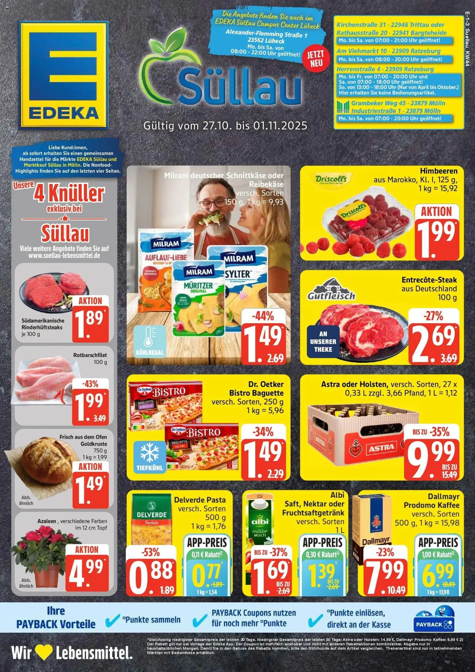 Vorschau von dem Prospekt des Geschäftes Marktkauf, gültig ab dem 26.10.2025