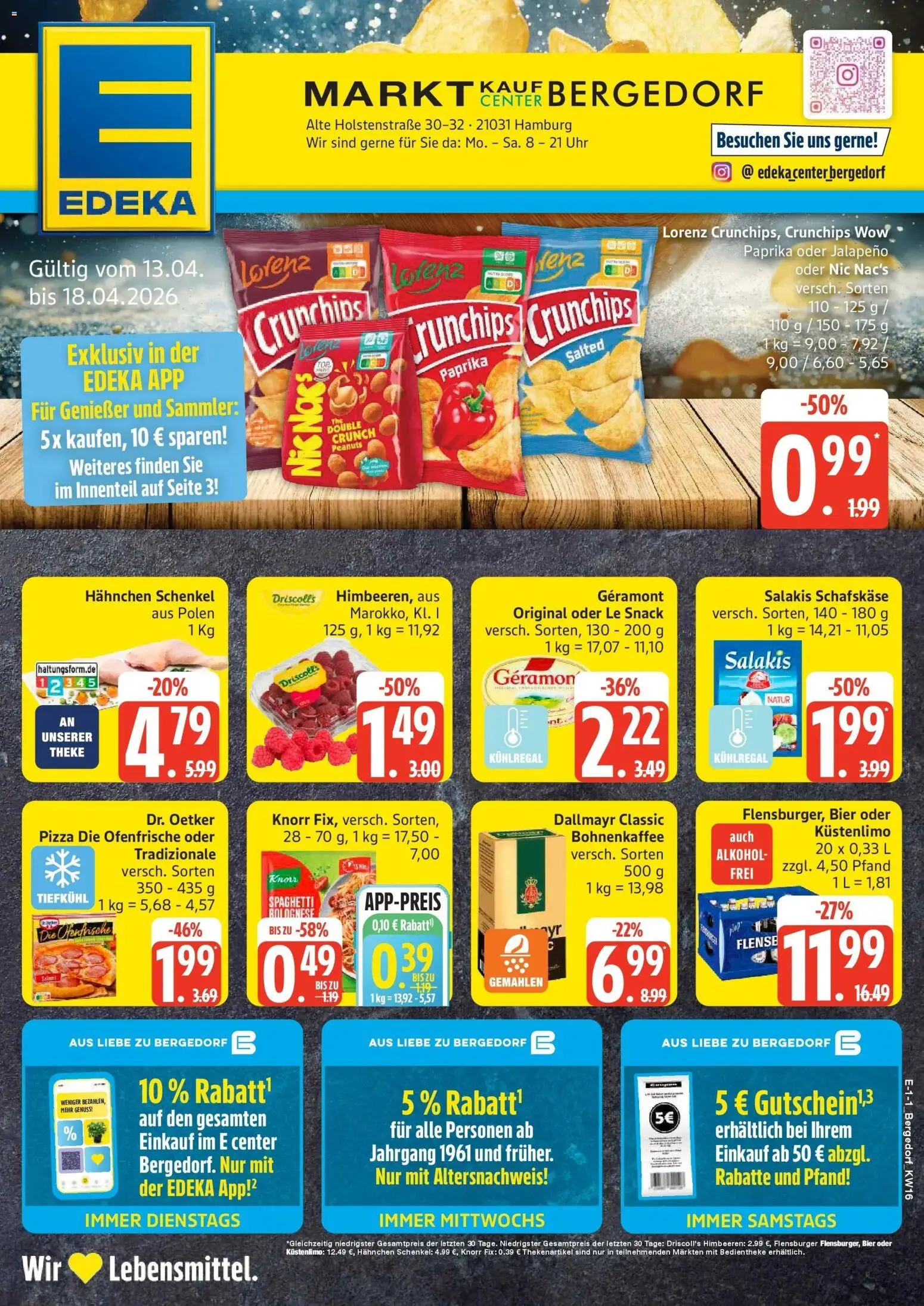 Vorschau von dem Prospekt des Geschäftes Marktkauf, gültig ab dem 13.04.2026