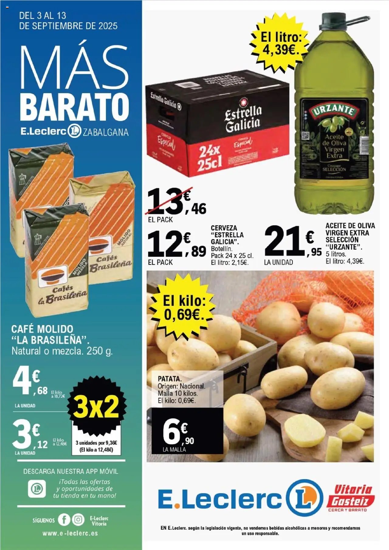 E.Leclerc Folleto > 03/09 - 13/09/2025 > Ofertas