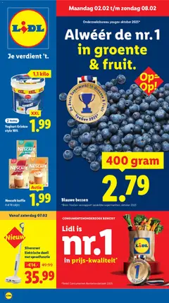 Voorbeeld van Folder week 6 van winkel Lidl geldig vanaf 02-02-2026