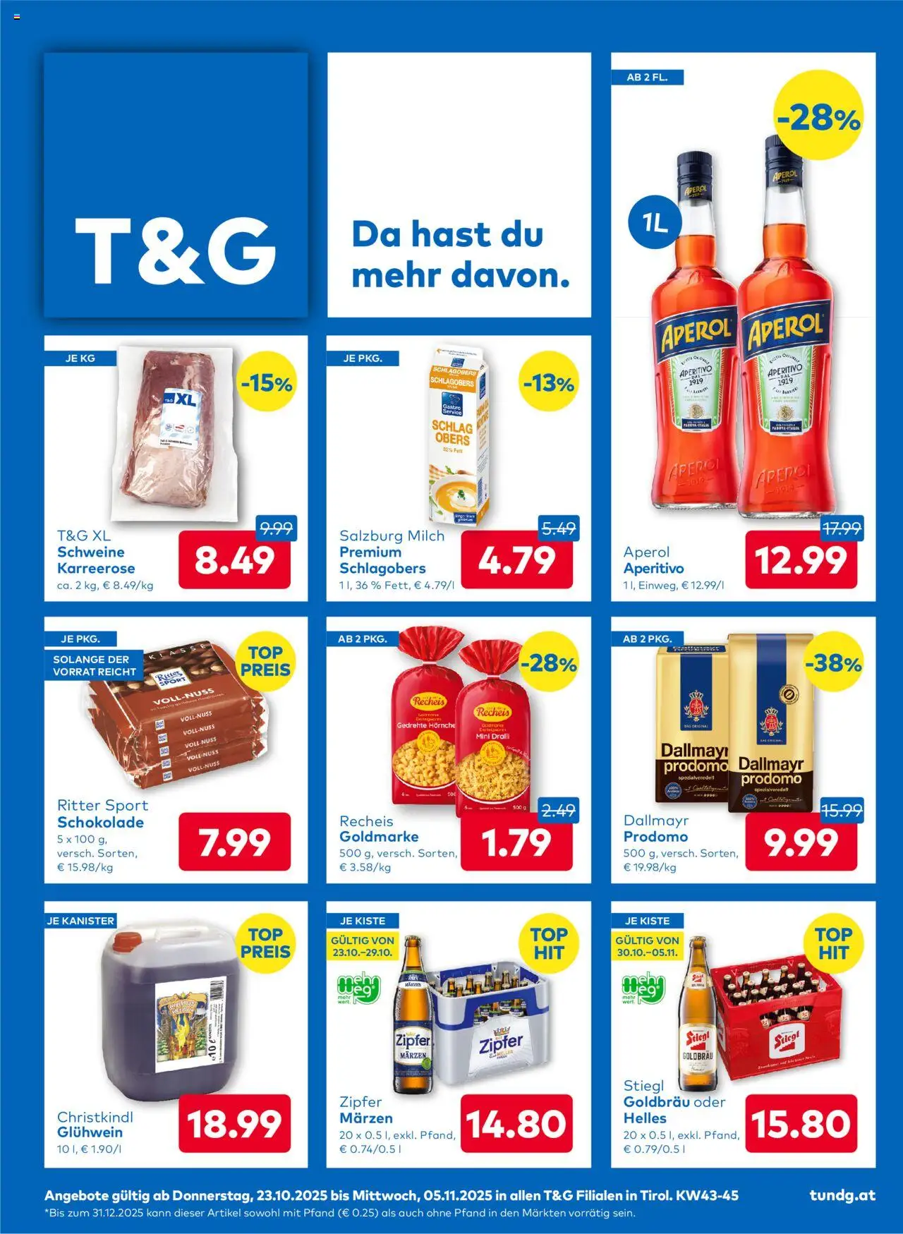  T&G Tirol ab (23.10.2025 - 05.11.2025) - Seite 1