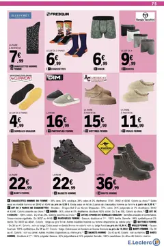 Prévisualisation de Catalogue de la semaine 49 du magasin E.Leclerc formulaire valide 02/12/2025 | Page: 75