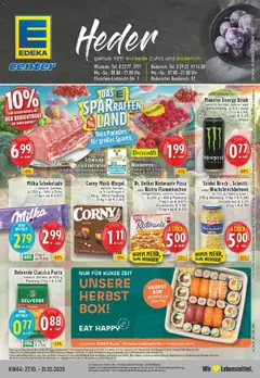 Vorschau von dem Prospekt des Geschäftes Edeka, gültig ab dem 26.10.2025