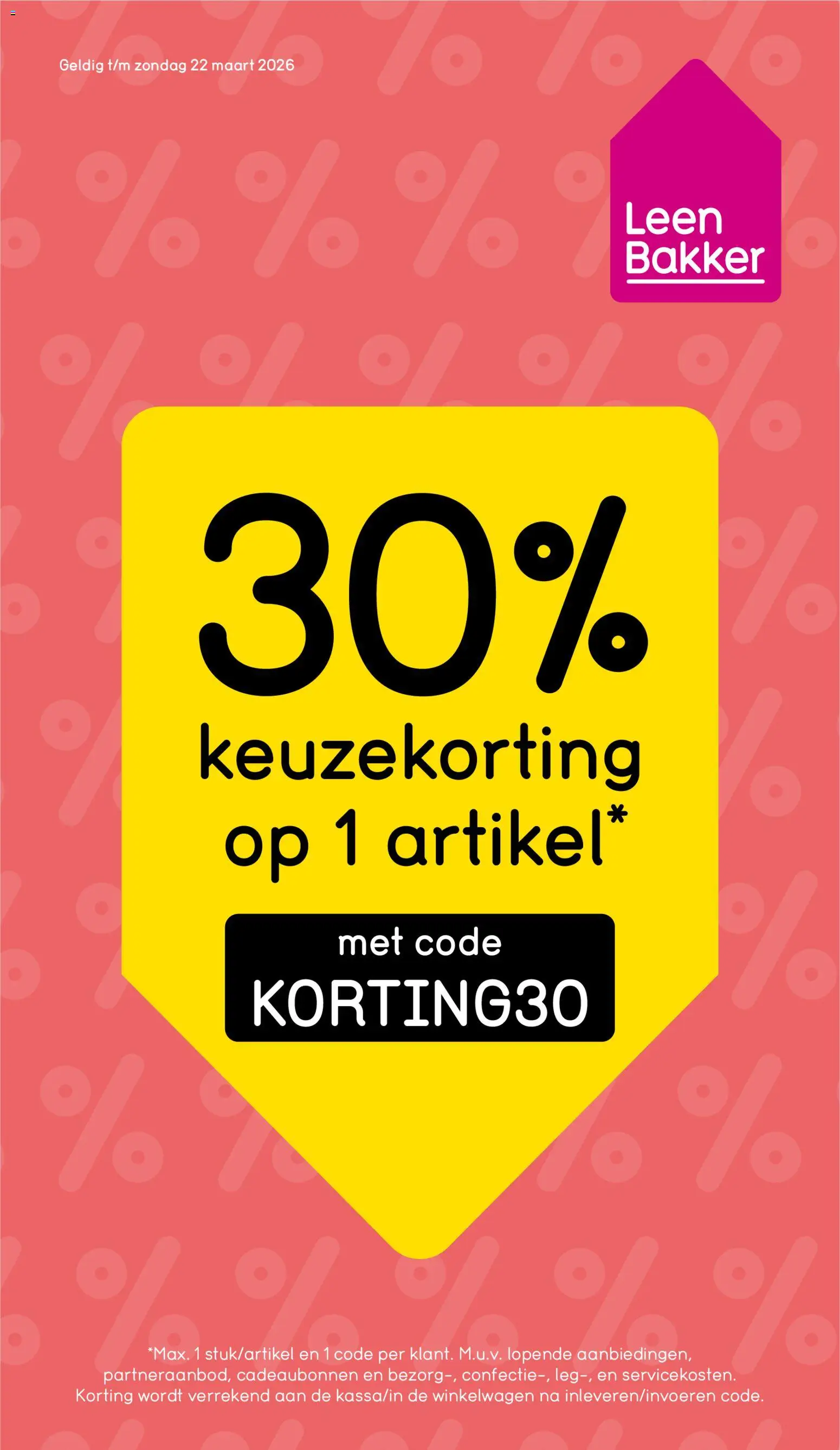 Voorbeeld van Leen Bakker folder van winkel Leen Bakker geldig vanaf 16-03-2026