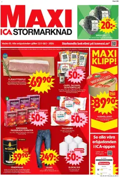Förhandsgranska reklamblad Löddeköpinge från butik ICA Maxi gäller från 12/01/2026