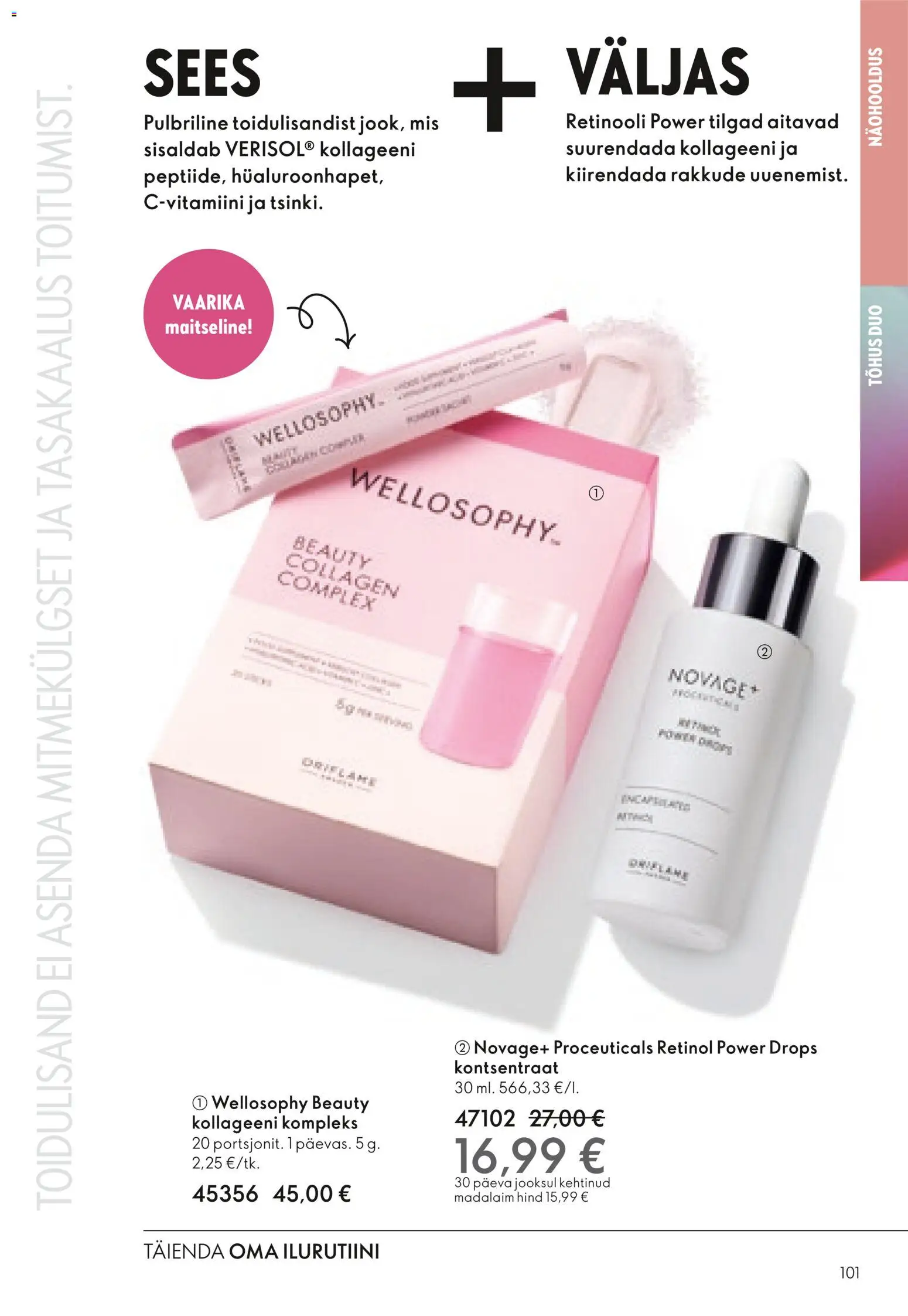 Oriflame kliendilehe eelvaade alates 2026.01.28