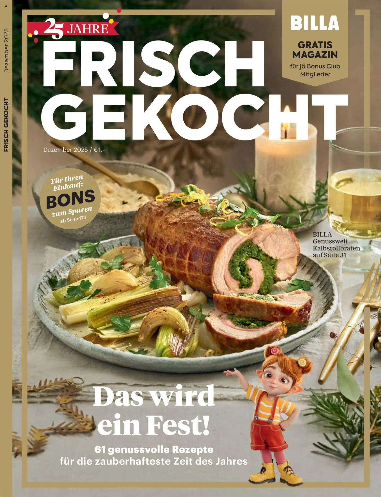 Vorschau der Angebote: Billa Frisch Gekocht gültig ab 01.12.2025