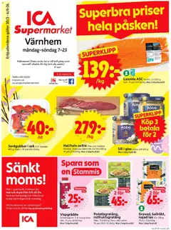 Förhandsgranska reklamblad Malmö från butik ICA Supermarket gäller från 30/03/2026