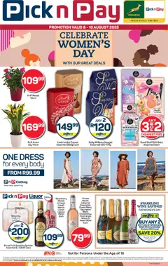 Preview of Pick n Pay flyer valid from 08/08/2025