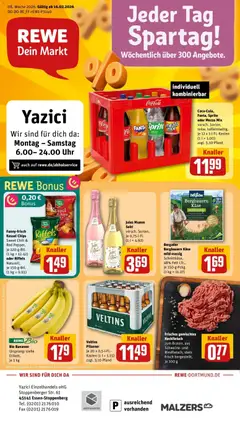 Vorschau von dem Prospekt des Geschäftes Rewe, gültig ab dem 16.02.2026