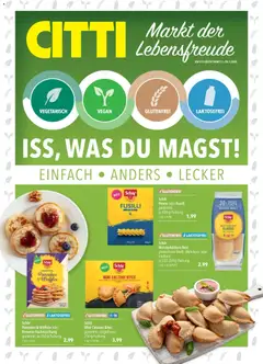 Eksempel på tilbudsavis Økologiske varer fra butik CITTI gyldig fra 07/01/2026