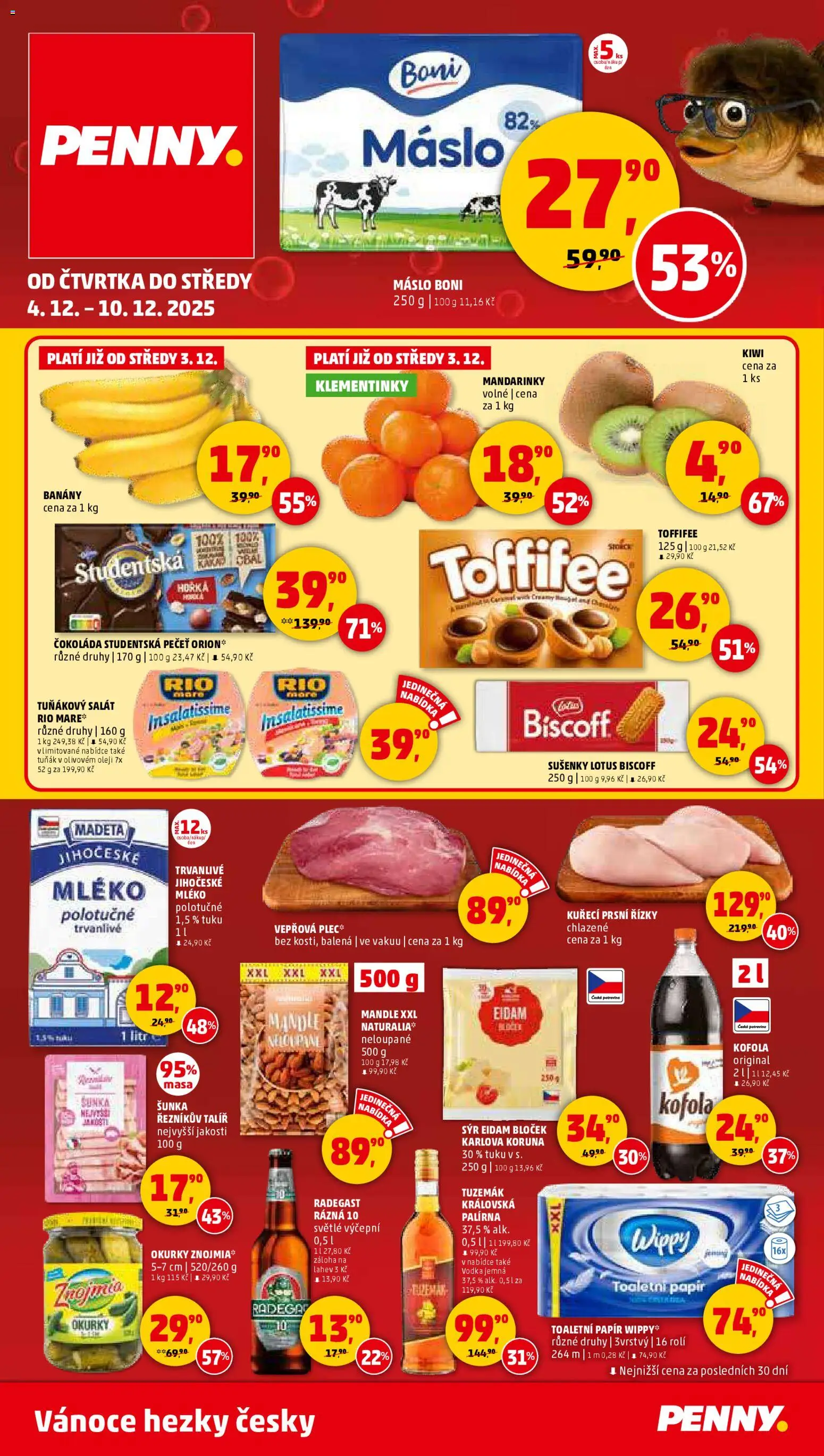Náhled nabídky: Penny Market Čtvrtečník platný od 04.11.2025