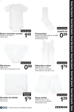 Prévisualisation de Black Friday du magasin Zeeman formulaire valide 22/11/2025 | Page: 3