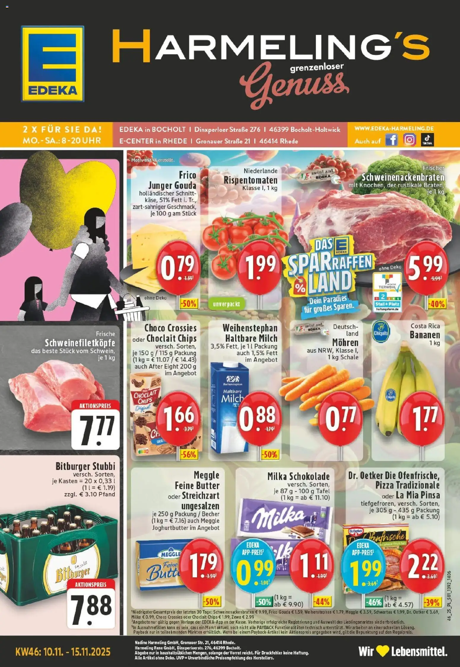 Vorschau von dem Prospekt des Geschäftes Edeka, gültig ab dem 10.11.2025