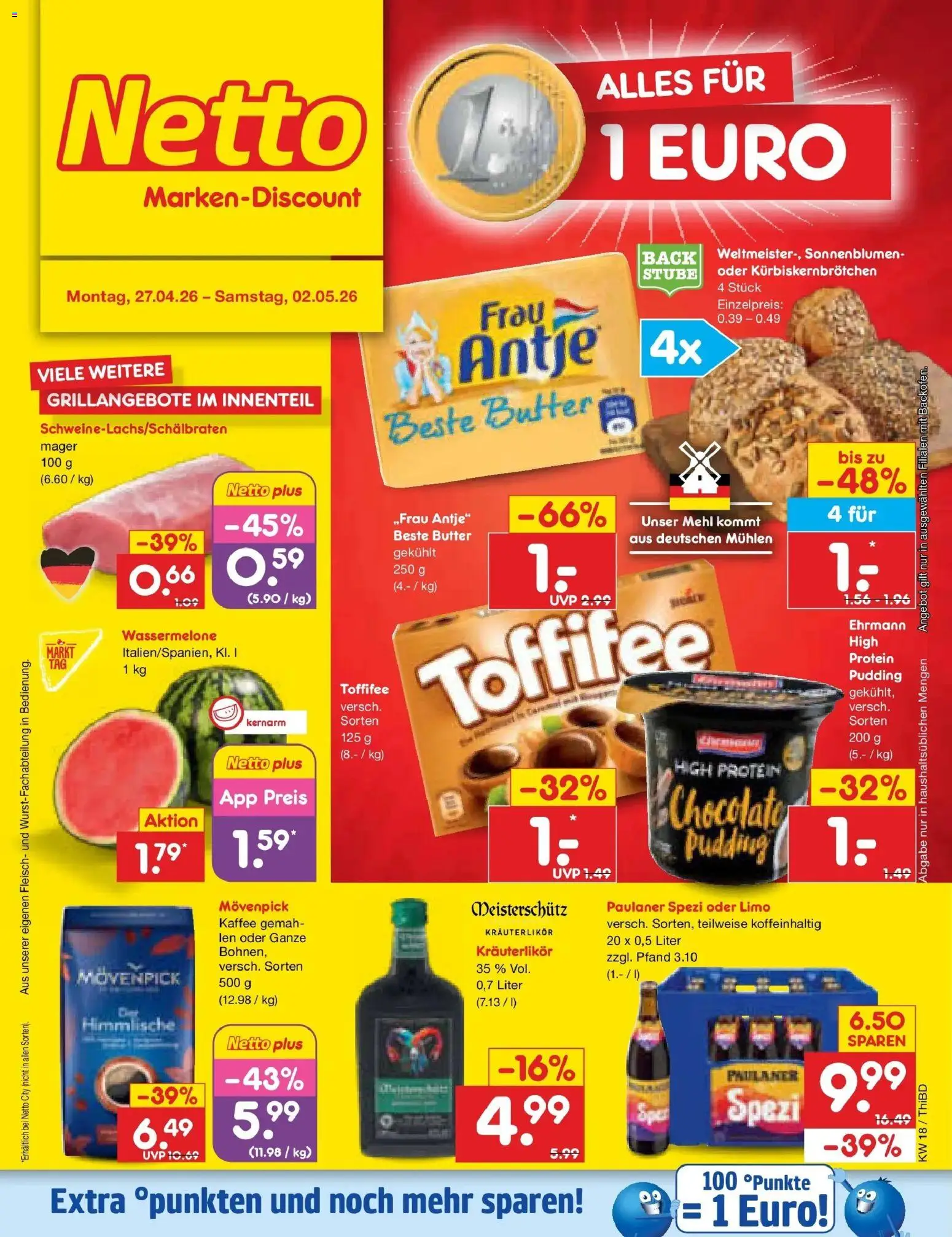 Vorschau von dem Prospekt des Geschäftes Netto Marken-Discount, gültig ab dem 27.04.2026