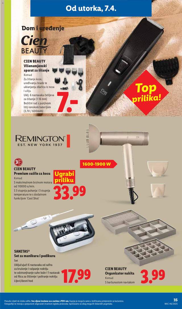 Novi Lidl katalog od 07.04.