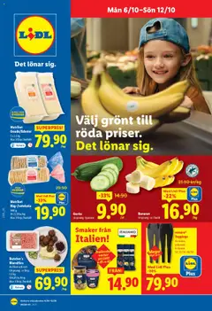 Förhandsgranska reklamblad Aktuella reklamblad Lidl från butik Lidl gäller från 06/10/2025