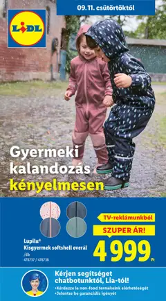 Lidl - Nonfood kínálatunk megtekintése, amely érvényes 2025.09.11.-től