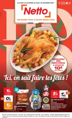 Prévisualisation de Festif du magasin Netto formulaire valide 25/11/2025