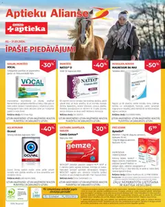 Skatīt Aptieku Alianse akciju bukletu, derīgs no 2026.01.02