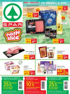 Predogled kataloga iz trgovine Spar veljaven od 06.08.2025
