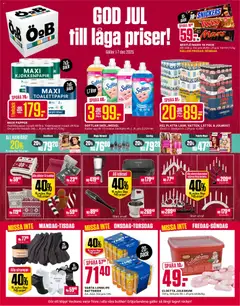Förhandsgranska reklamblad Aktuella reklamblad ÖoB från butik ÖoB gäller från 01/12/2025