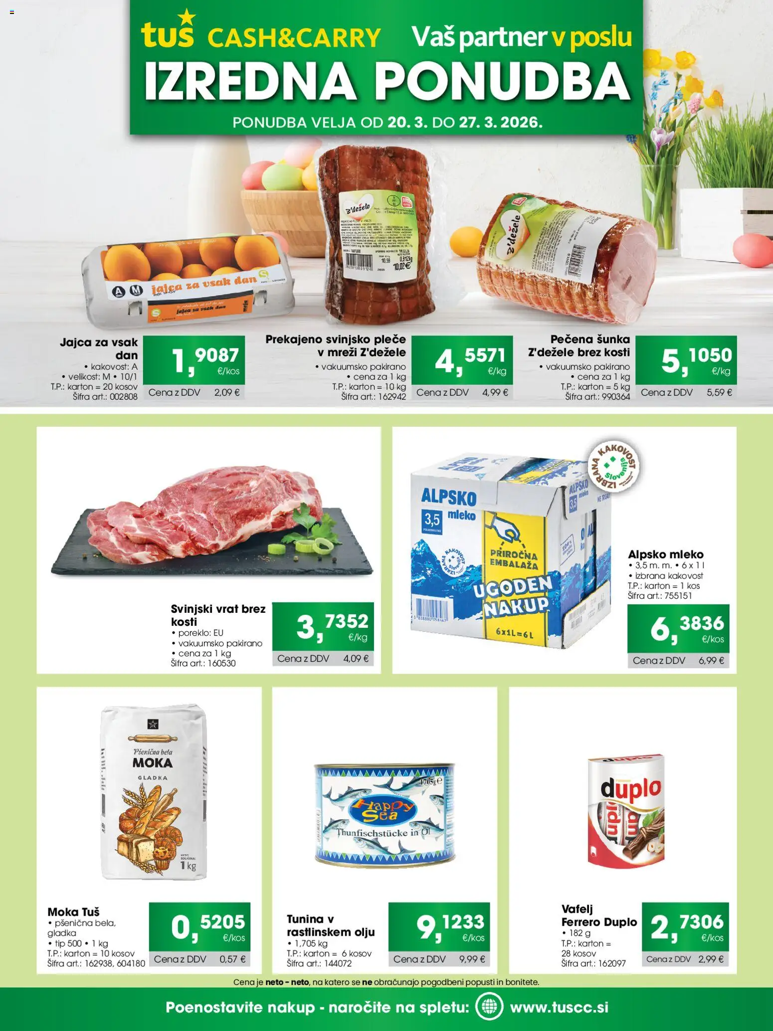 Predogled kataloga iz trgovine Tuš veljaven od 20.03.2026
