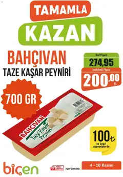 Biçen Market Tamamla Kazan 04.11.2025 - Broşürünün önizlemesi