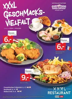 Vorschau der Angebote: XXXLutz XXXLutz Gutscheinblatt Resto gültig ab 07.04.2026