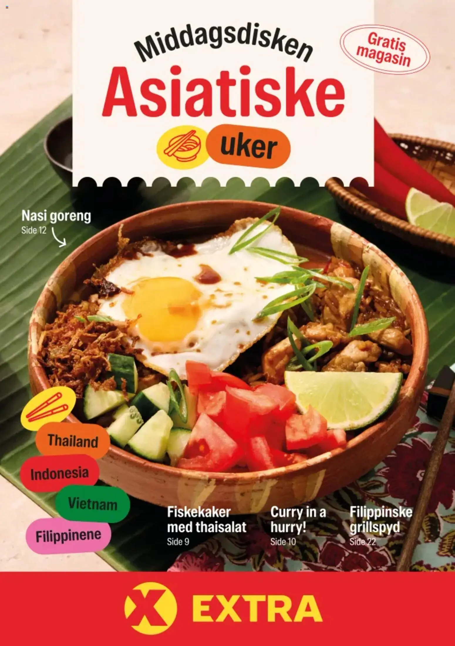 Forhåndsvis Middagsdisken Asiatiske fra butikk Coop Extra gyldig fra 15/01/2026