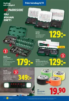 Förhandsgranska reklamblad Aktuella reklamblad Lidl från butik Lidl gäller från 03/11/2025 | Sida : 25