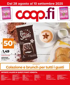 Anteprima dell'opuscolo Volantino Firenze dal negozio COOP valido da 28/08/2025