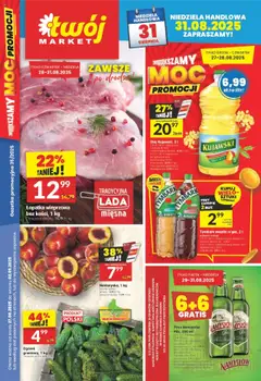 Pogląd gazetki "Gazetka" ze sklepu Twój Market ważnej od 27.08.2025