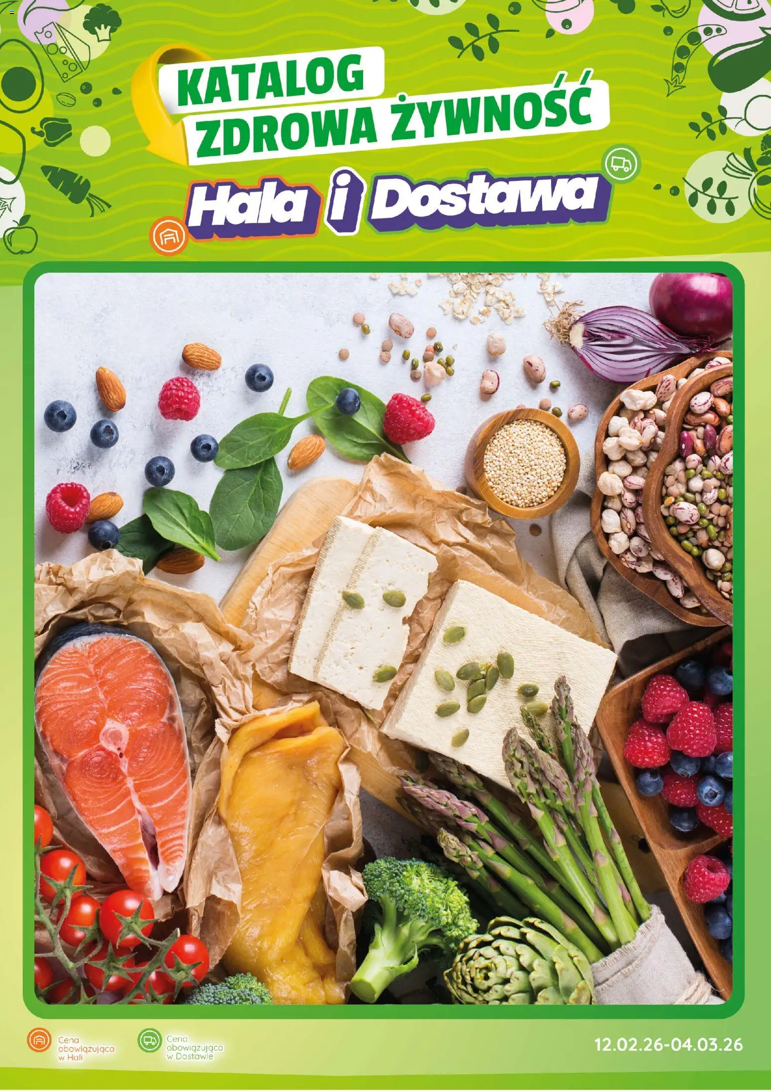 Pogląd gazetki "Zdrowa Żywność" ze sklepu Eurocash ważnej od 12.02.2026