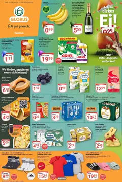 Vorschau von dem Prospekt des Geschäftes Globus, gültig ab dem 23.03.2026