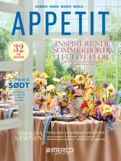 Eksempel på tilbudsavis Appetit Forår fra butik Imerco gyldig fra 13/05/2025