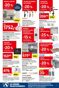 Kaupan Bauhaus Tarjoukset esikatselu, voimassa 29/10/2025 | Sivu: 12