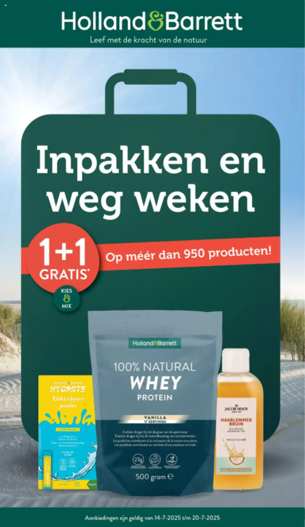 Holland & Barrett shop Folder geldig vanaf 14-07-2025 - Paginanummer 1